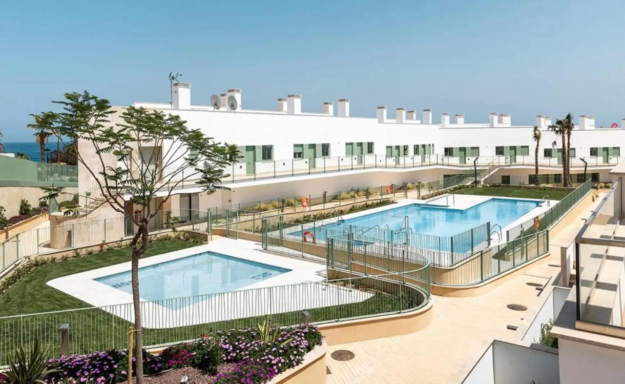 Ocean Apartament !! 1ª Linea Del Mar, Piscina, Parking, Wifi 모야카 외부 사진
